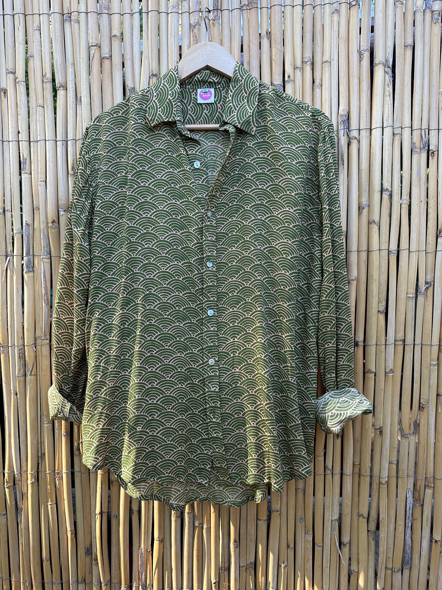 Camisa Escama Verde